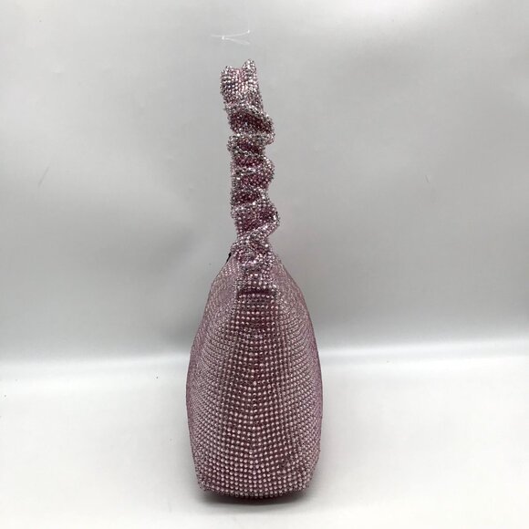 I.N.C. International Concepts Pink Dogwo Mesh Scrunch Shoulder Bag - Picture 3 of 11